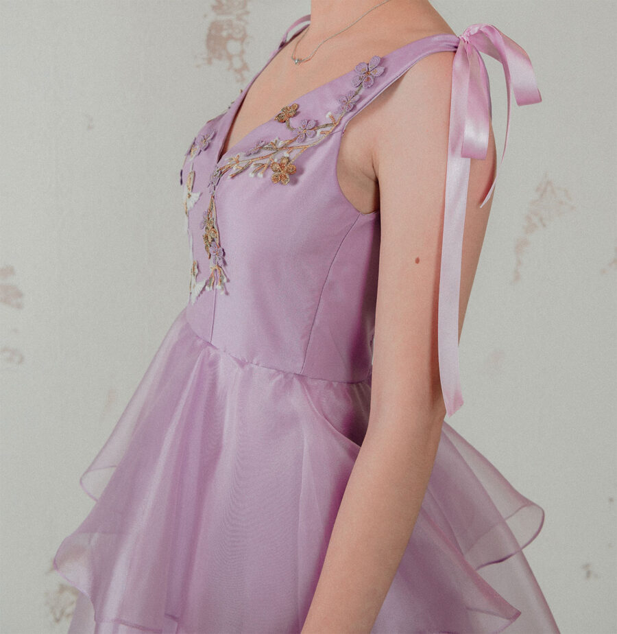 Lilac Spring Edith Val rochie seara